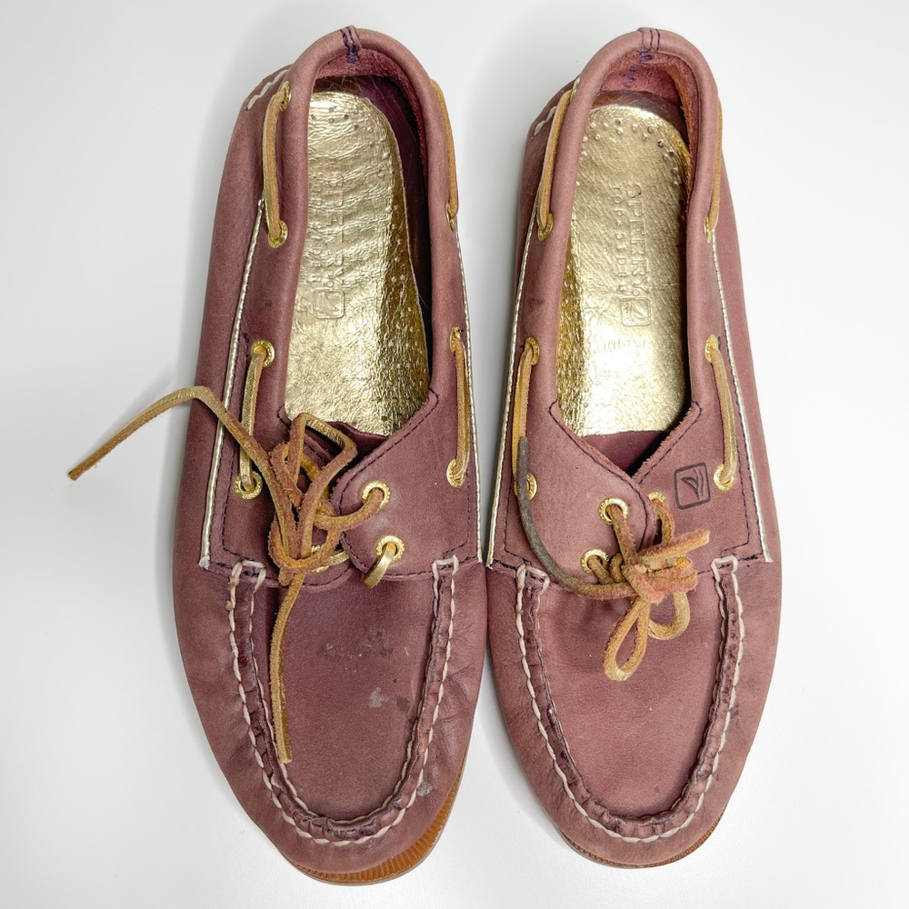 Vintage SPERRY Top-Sider Boating Shoes | Non- Slip Non- Marking Boat Shoes| Wome